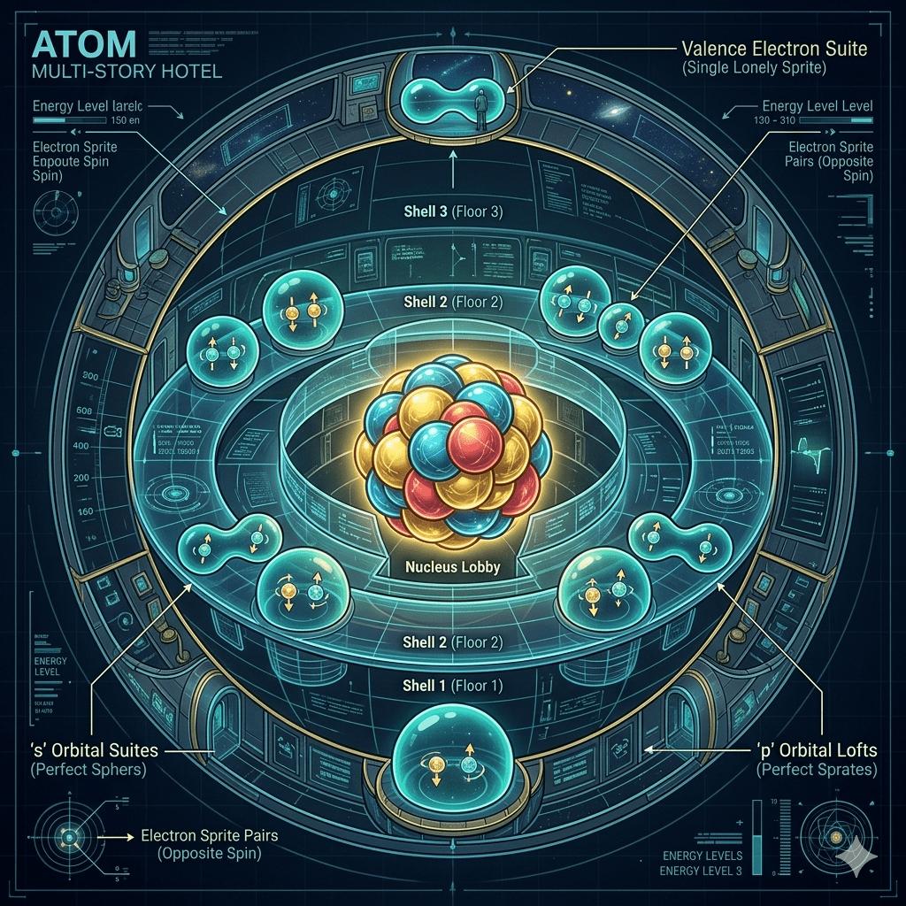 The Symphony of Matter: How Two Simple Rules Create Everything from Silver to&nbsp;DNA